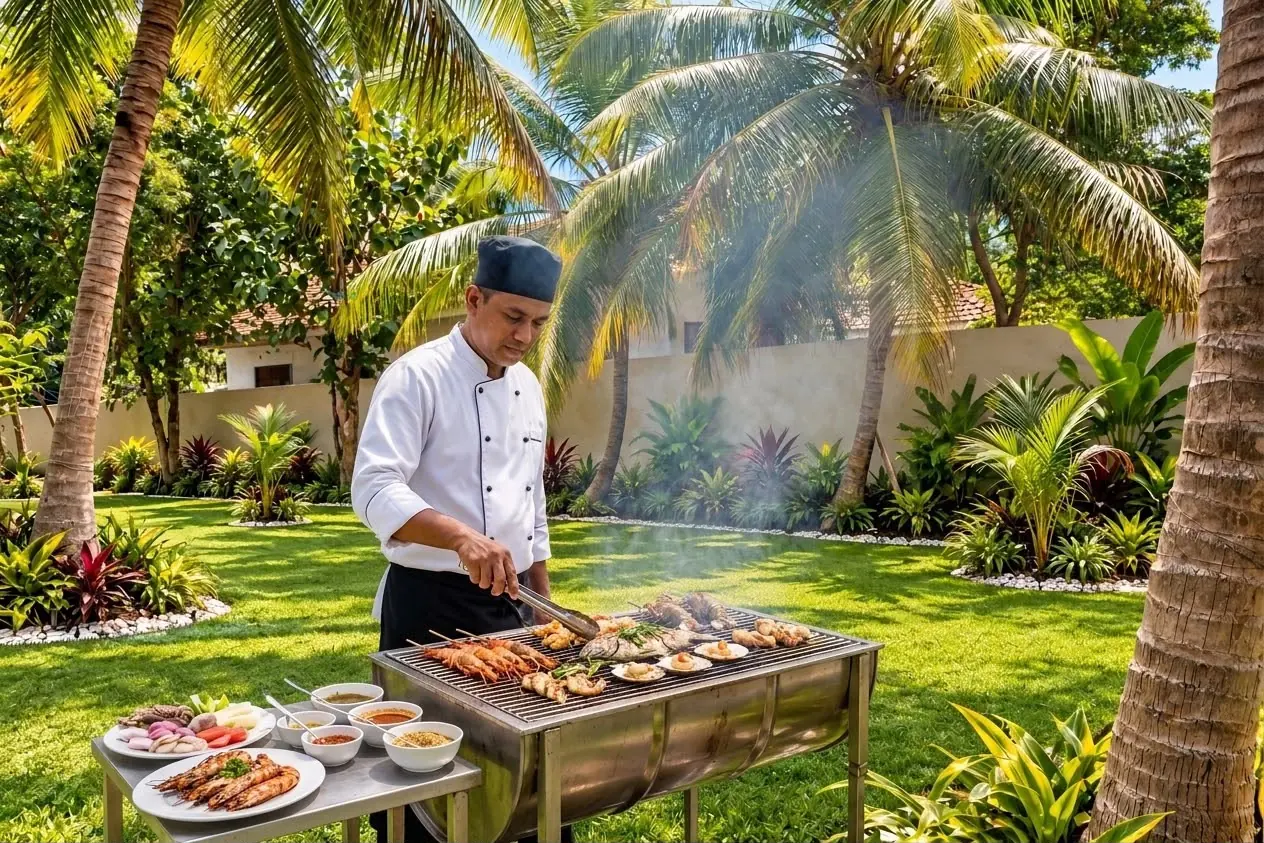 Garden barbecue