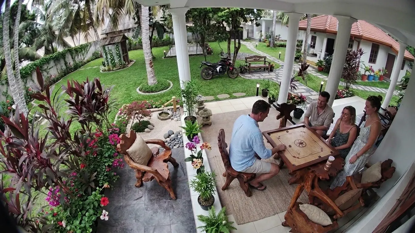Veranda game time